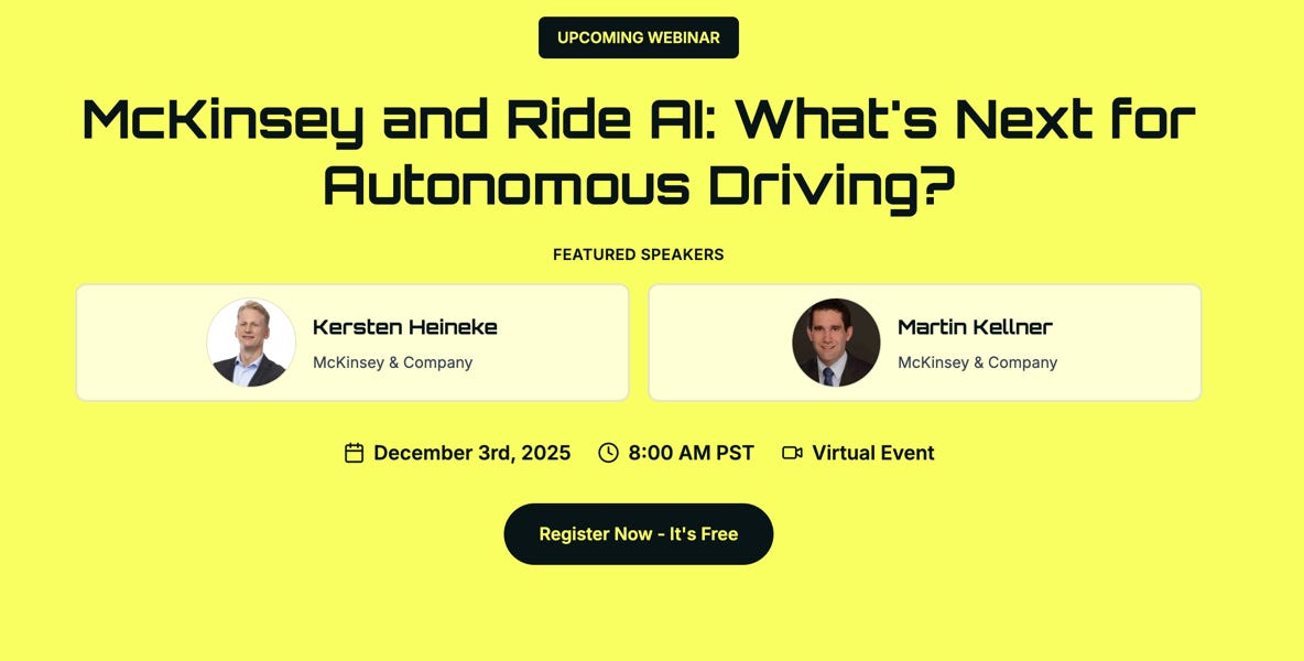 🚨 Two Big Ride AI Updates for December 3rd